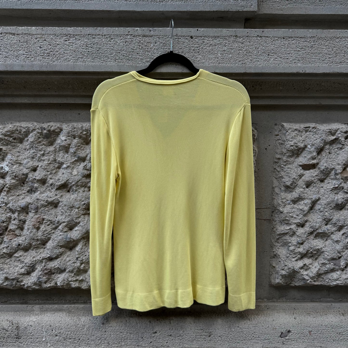 Max Mara Yellow Cardigan