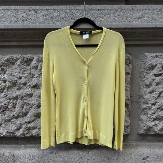 Max Mara Yellow Cardigan