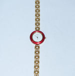 Authentic Gucci vintage bezel watch with original box