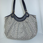 Louis Vuitton MM Idylle Hobo Bag front view featuring signature monogram canvas